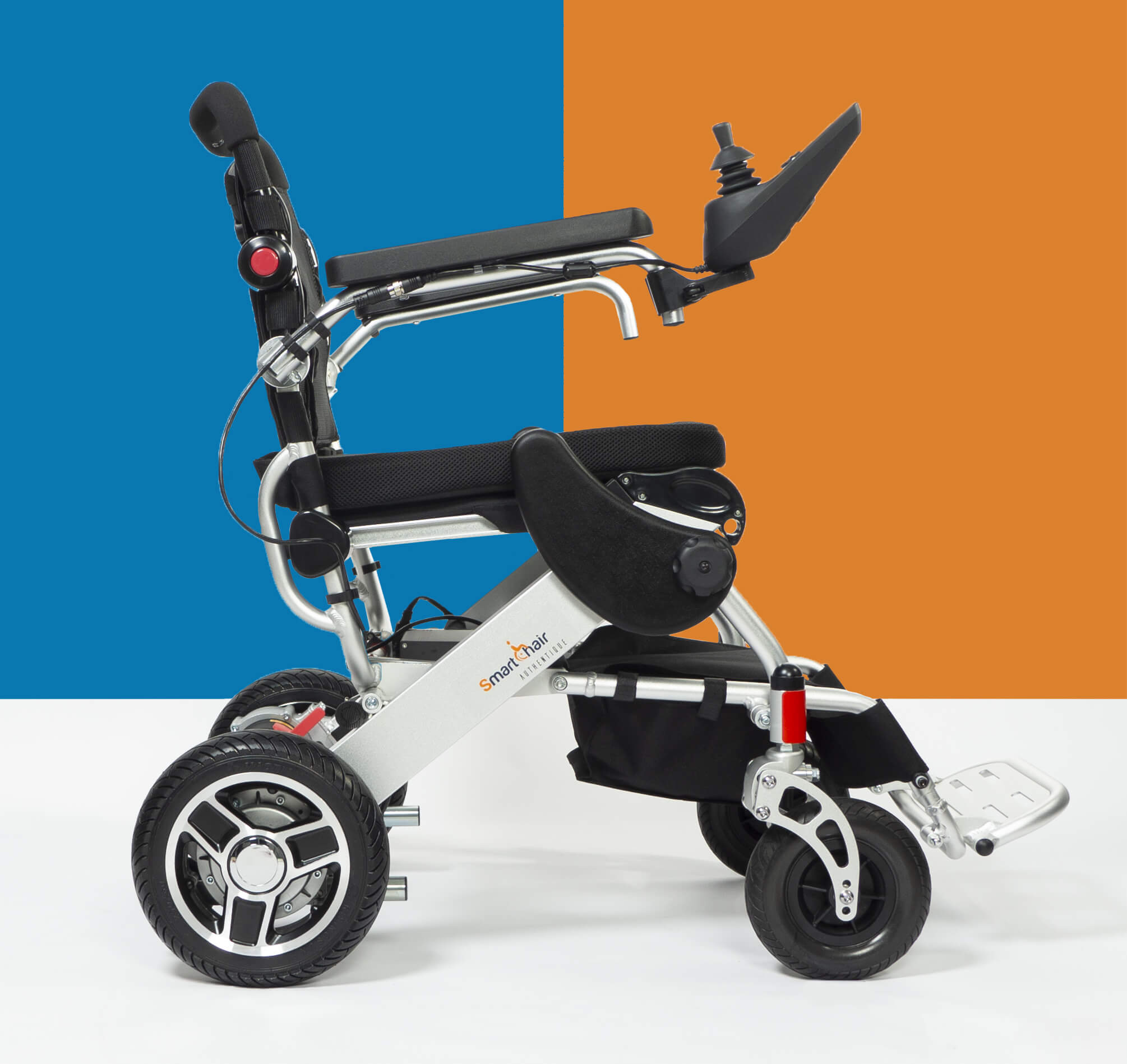 SmartChair Mixte, fauteuil roulant pliable léger et transportable