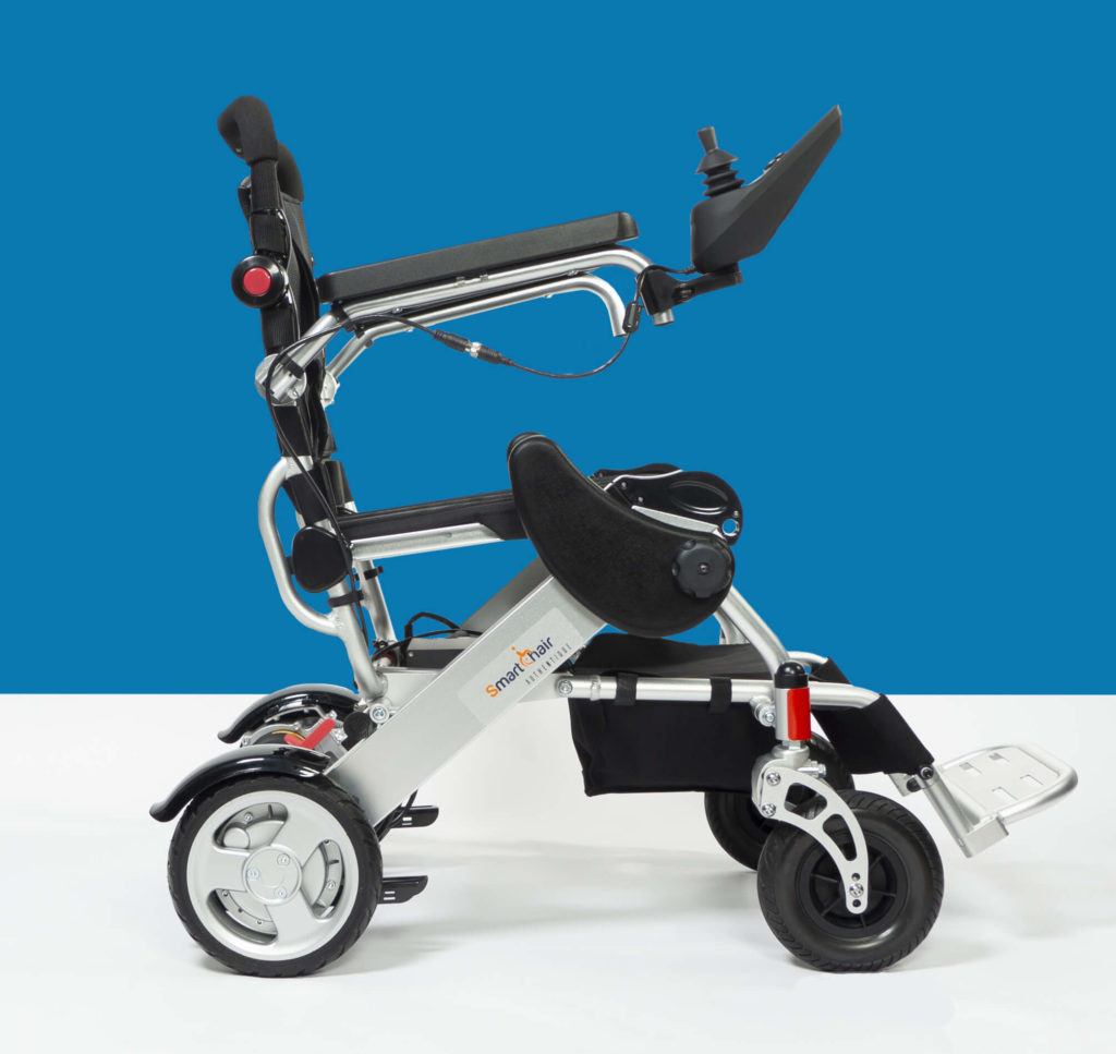 Chair Roulant SmartChair HOME Fauteuil roulant électrique Pliable, léger, transportable