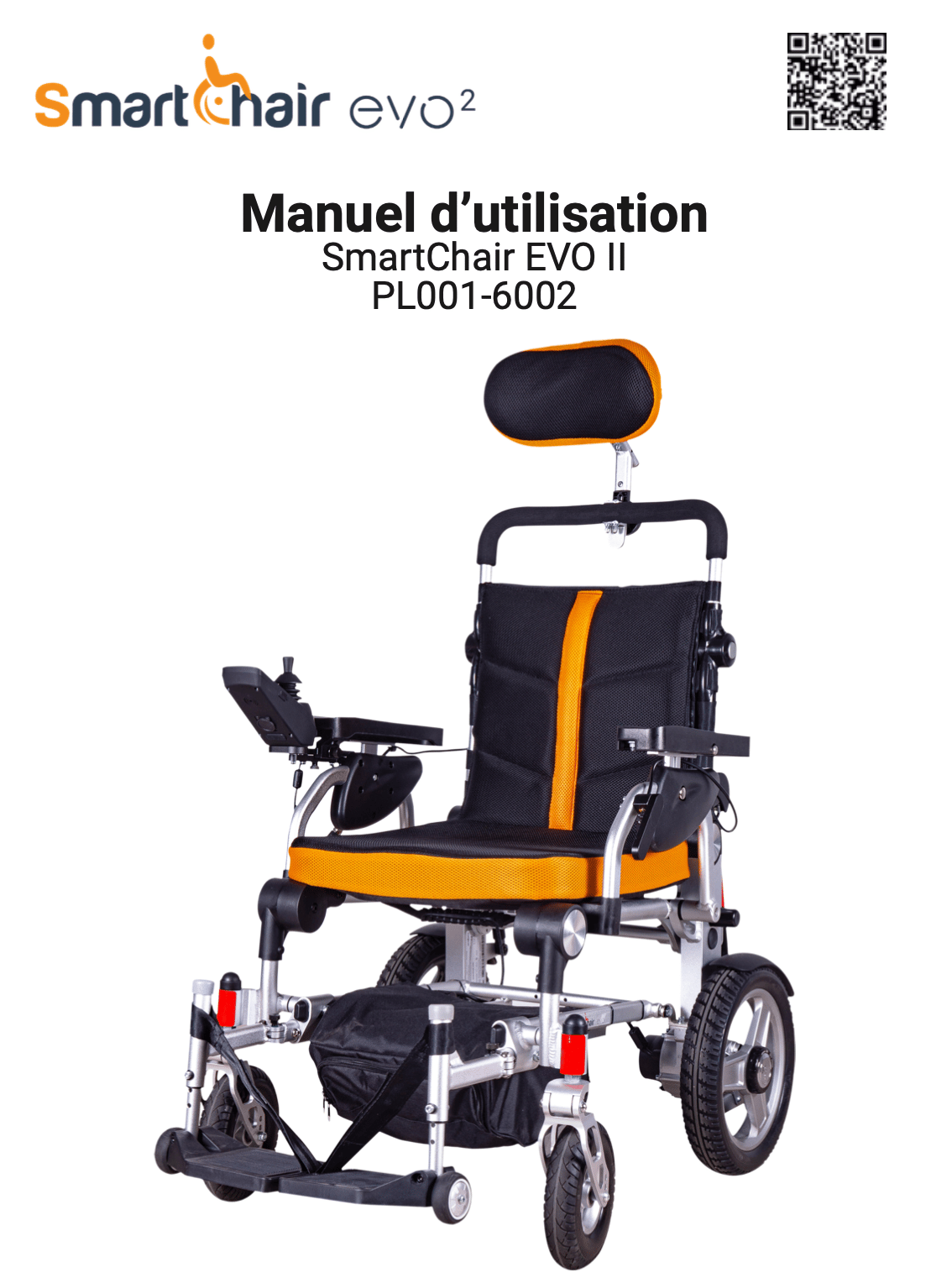 Appui-tête pour fauteuil roulant Smartchair Evo - Sofamed